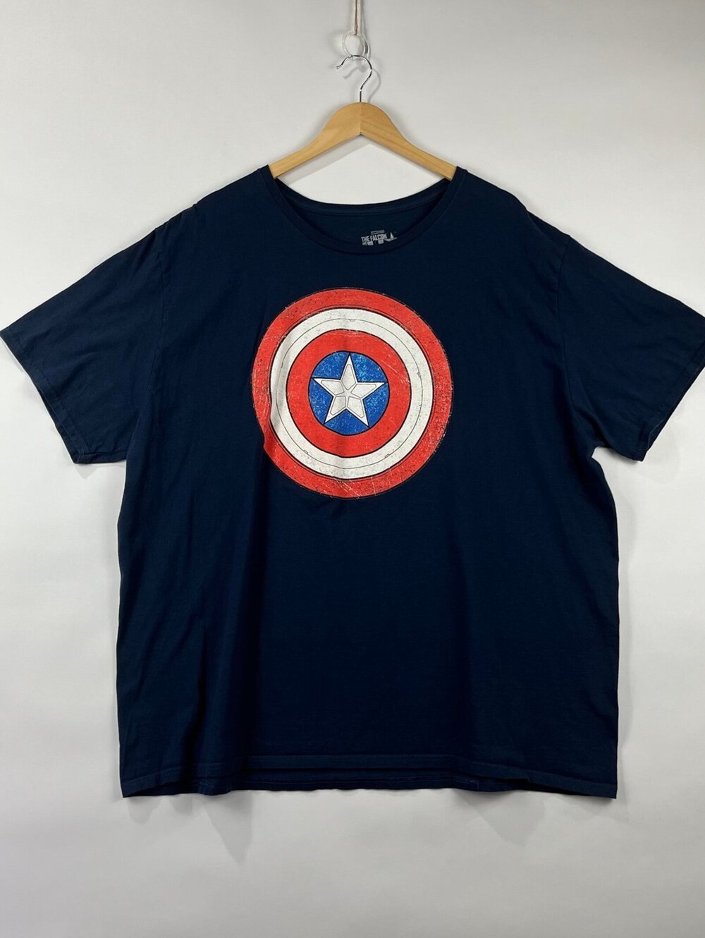 Marvel 100% Cotton Captain America Shield Graphic T Shirt Mens 3XL